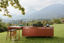 Lade das Bild in den Galerie-Viewer, Outdoorküche Deluxe mit Bartisch