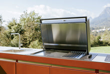 Lade das Bild in den Galerie-Viewer, outdoorküche-deluxe-mit-bartisch-gartengrill
