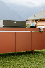 Lade das Bild in den Galerie-Viewer, outdoorküche-deluxe-mit-bartisch-gartengrill