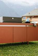 Lade das Bild in den Galerie-Viewer, outdoorküche-deluxe-mit-bartisch-gartengrill