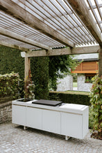 Lade das Bild in den Galerie-Viewer, outdoorküche-deluxe-mit-grillflach-gartengrill