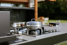 Lade das Bild in den Galerie-Viewer, outdoorküche-deluxe-mit-kühlschrank-gartengrill