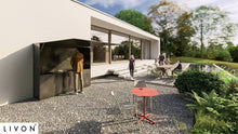 Lade das Bild in den Galerie-Viewer, outdoorküche-schrank-metal-gartengrill
