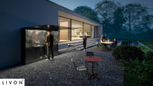 Lade das Bild in den Galerie-Viewer, outdoorküche-schrank-metal-gartengrill