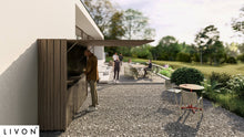 Lade das Bild in den Galerie-Viewer, outdoorküche-schrank-wood-gartengrill