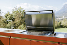 Lade das Bild in den Galerie-Viewer, outdoorküche-deluxe-mit-bartisch-gartengrill
