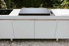 Lade das Bild in den Galerie-Viewer, outdoorküche-deluxe-mit-grillflach-gartengrill
