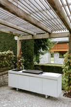 Lade das Bild in den Galerie-Viewer, outdoorküche-deluxe-mit-grillflach-gartengrill
