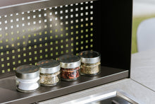 Lade das Bild in den Galerie-Viewer, outdoorküche-deluxe-mit-kühlschrank-gartengrill
